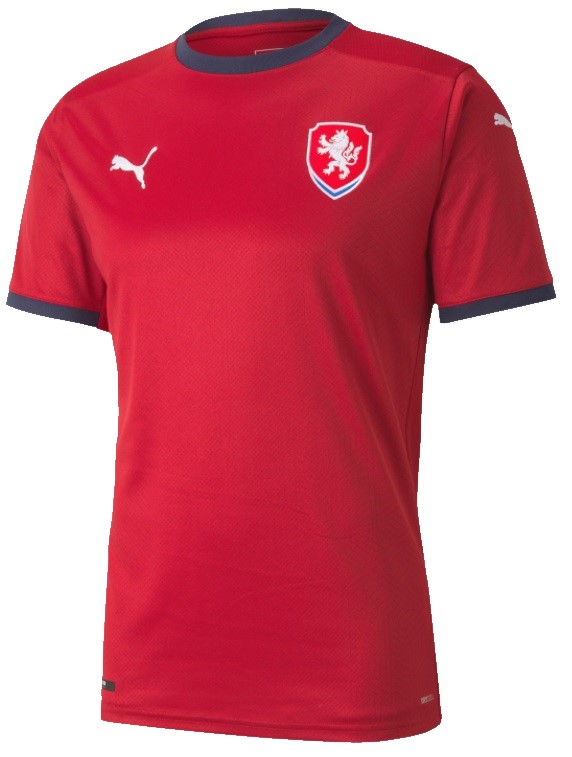  Camisa oficial Puma Seleção da República Tcheca 2020 2021 I jogador